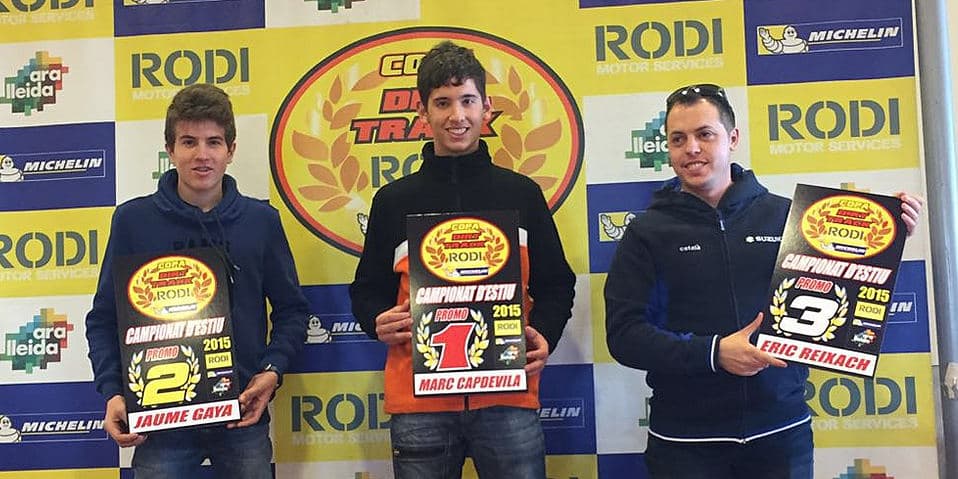 Ganadores categoría Promo Copa Rodi Dirt Track 2015