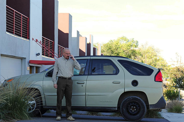 Coche Breaking Bad, Pontiak Aztek