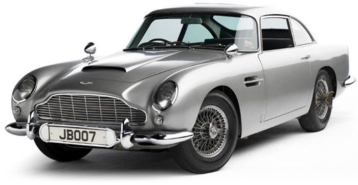 Coche James Bond 007, Aston Martin
