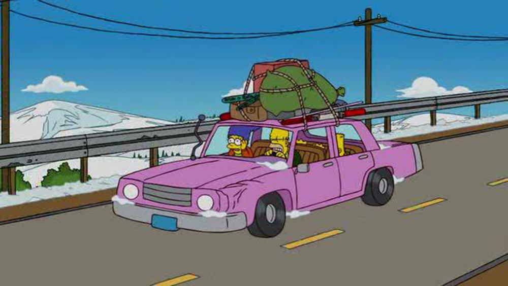 Coche de los Simpson