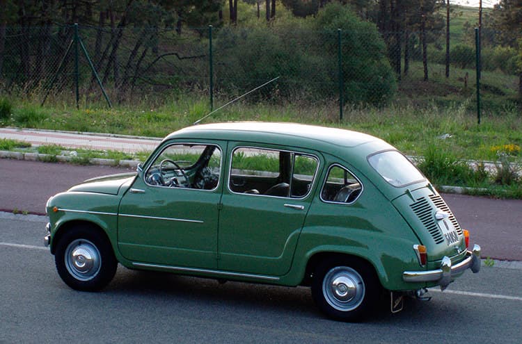 Coche "Cuéntame", Seat 800 1969