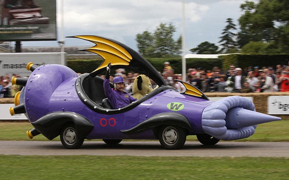 Coche Super Ferrari de Autos Locos