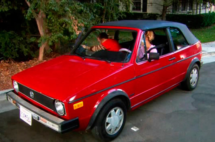 Coche The Bing Bang Theory, Volkswagen Golf Cabriolet