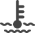 Símbol cotxe avís de temperatura.