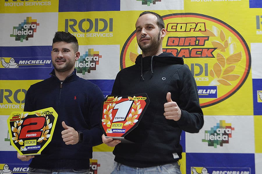 Ganadores categoría Promo Copa Rodi Dirt Track 2016