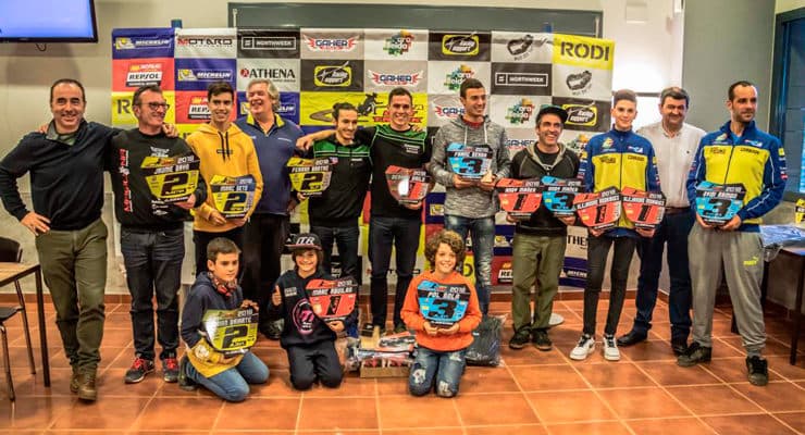 Recogida de Premios de la Copa Rodi de Dirt Track 2018