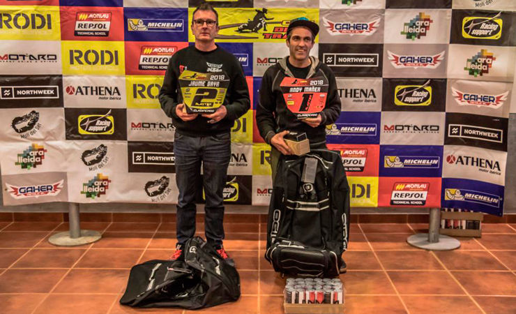 Ganadores categoría Masters Copa Rodi Dirt Track 2018