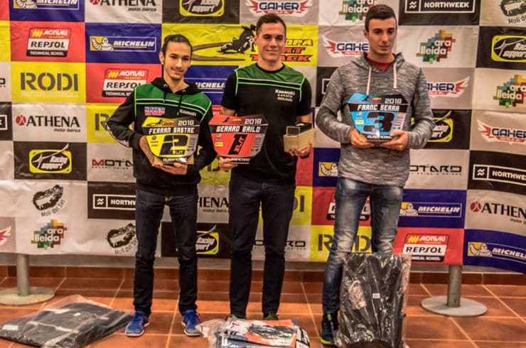 Ganadores categoría Élite Copa Rodi Dirt Track 2018