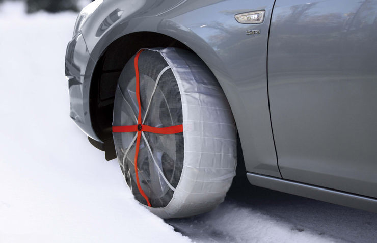 Cadenas de tela: la solución para tu Coche Nieve