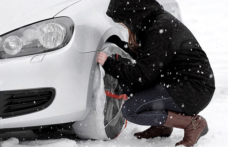 Cadenas de tela: la solución para circular con tu Coche en la Nieve