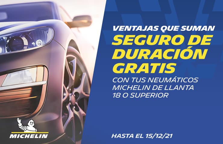 michelin seguro duracion ventajas suman