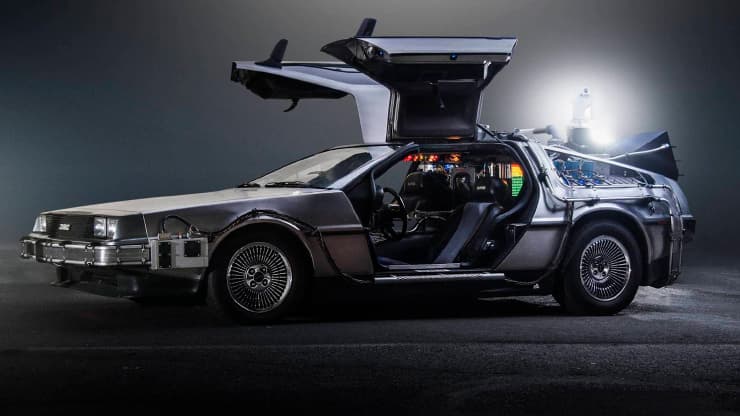 delorean regreso al funturo pelicula