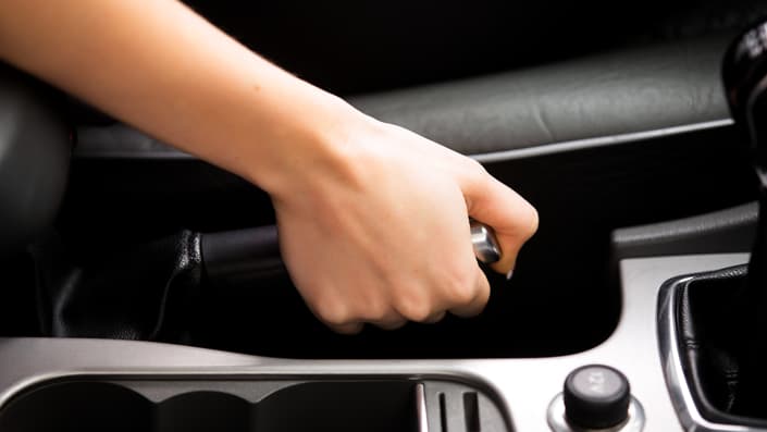 freno de mano del coche