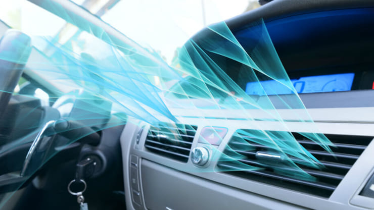 aire acondicionado del coche en verano