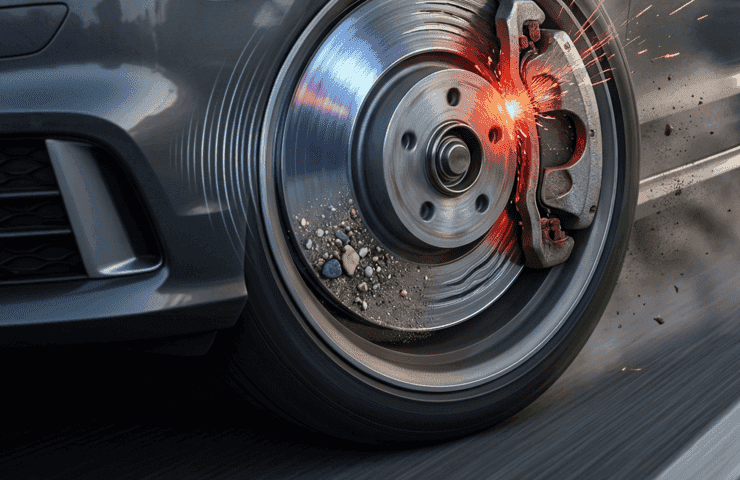 ¿Por qué hace ruido al frenar el coche? Causas y solución